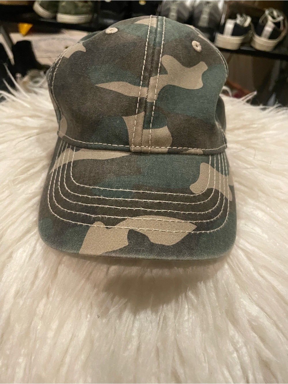 Camouflage Baseball Cap - Green Camo
